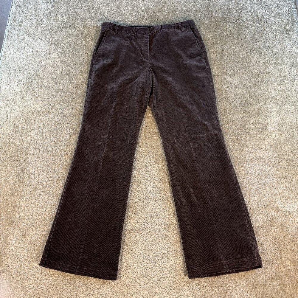 LOFT Brown Corduroy Boot Cut Pants